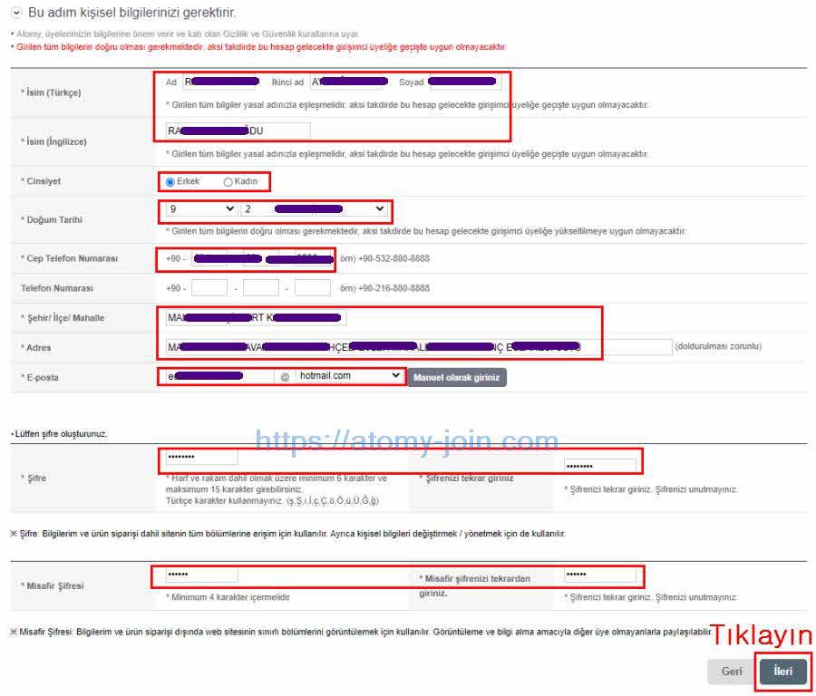 [shop-join] turkey memer Registration_Step 5