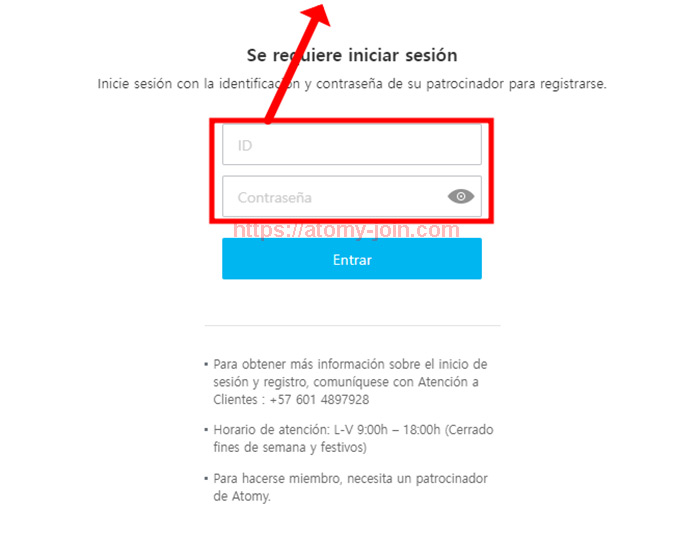 [shop-join] Mobile - Colombia Memer Registration_Step 2