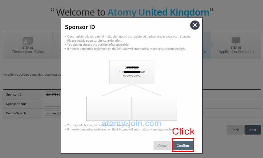 [shop-join] UK Memer Registration_Step 8