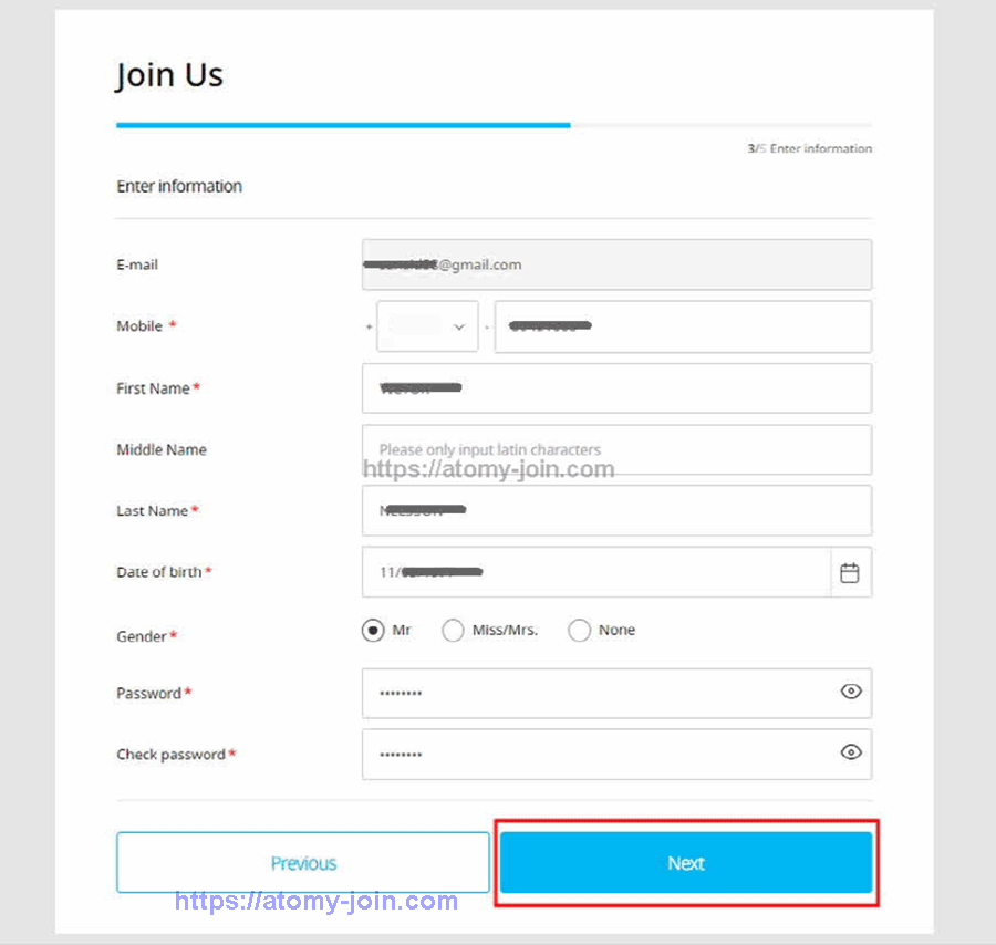 [shop-join] singapore Memer Registration_Step 5